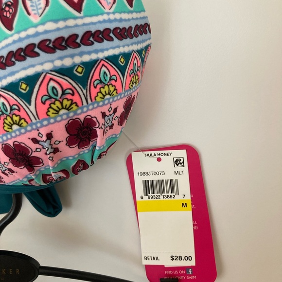 Hula Honey bikini with teal straps, New - Picture 5 of 10